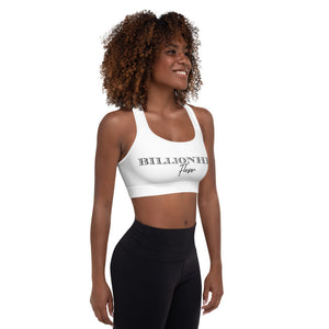 BHF Padded Sports Bra - White