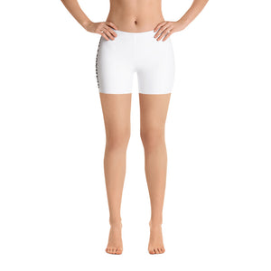 Open image in slideshow, BHF Women&#39;s Fitted Shorts - White
