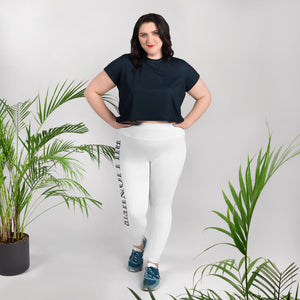 Open image in slideshow, BHF Curvy Women&#39;s Leggings - White
